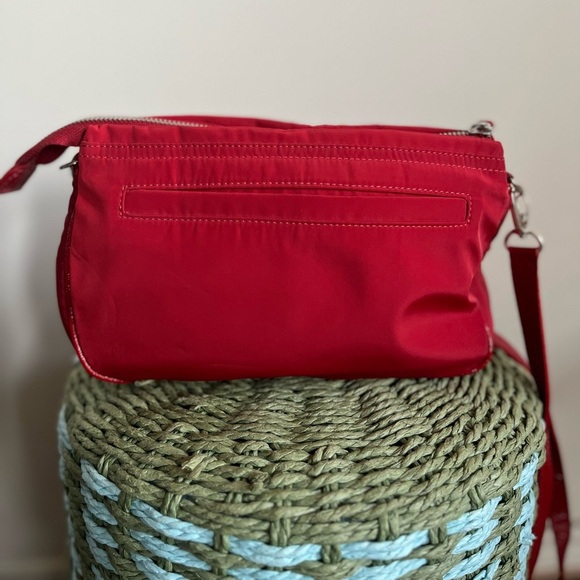 Brighton VTG Red Crossbody Nylon Bag - Picture 8 of 16